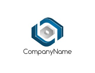 Projekt graficzny logo dla firmy online Znak 3d